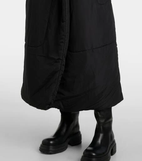 Norma Kamali Sleeping Bag habotai wrap coat 5