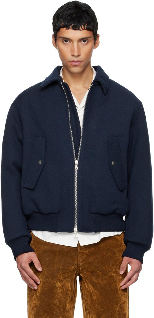 Shop Dries Van Noten Zipped Bomber Jacket on Sale at
