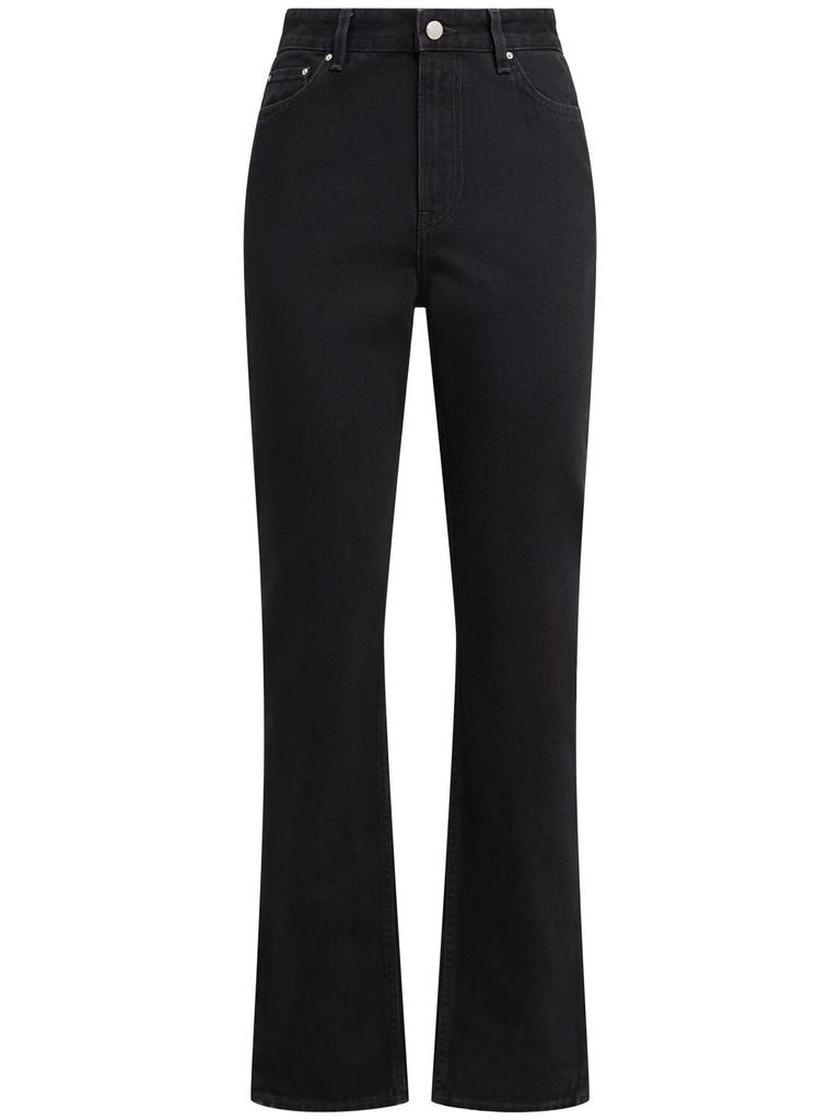 Totême High Rise Slim Cotton Denim Jeans