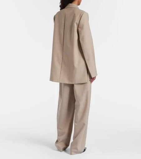 Max Mara Tubinga belted virgin wool blazer 3