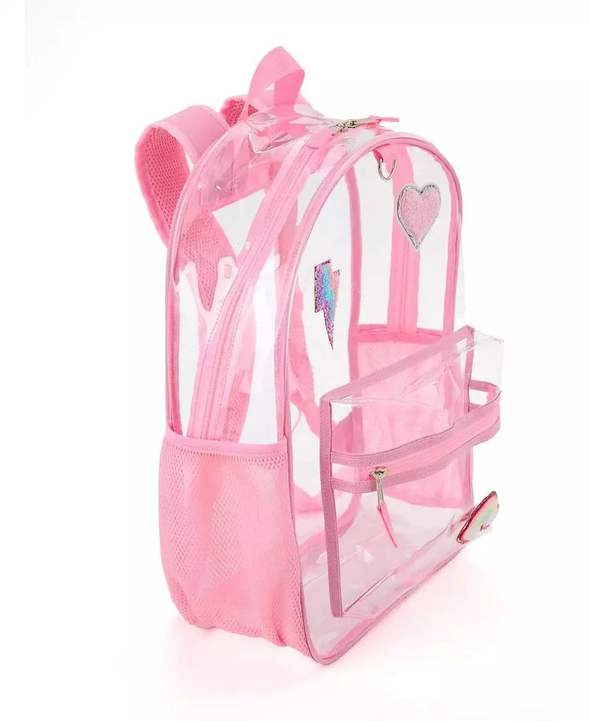 InMocean Girl's Unicorn Dreams Clear Backpack Set 6