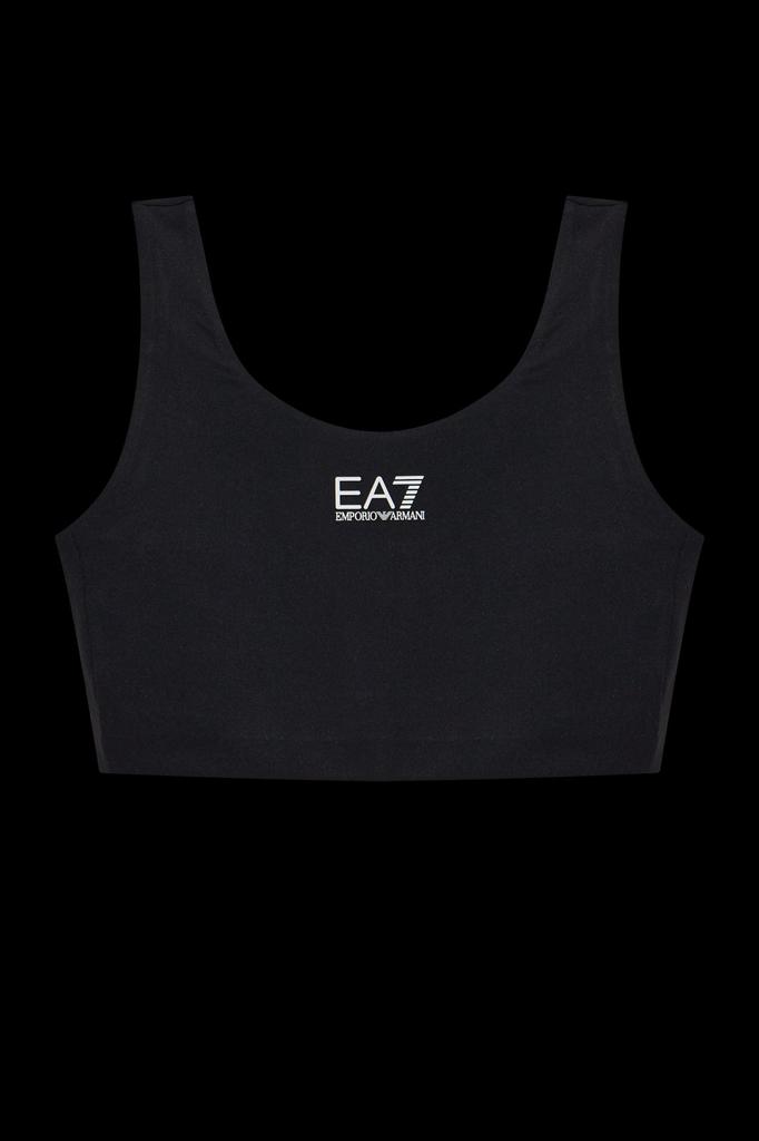 EA7 EMPORIO ARMANI Ea7 Emporio Armani Cropped Training Top
