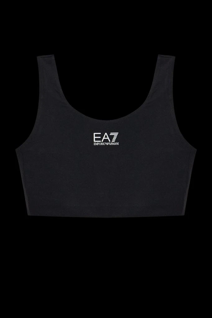 EA7 EMPORIO ARMANI Ea7 Emporio Armani Cropped Training Top 1