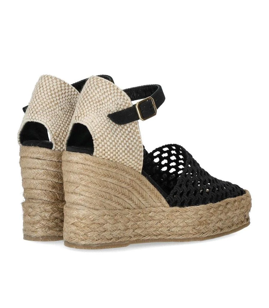 Palomitas Palomitas Carina Black Wedge Espadrille 4