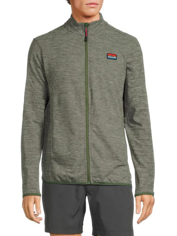 Avalanche Mockneck Full Zip Sweater 1