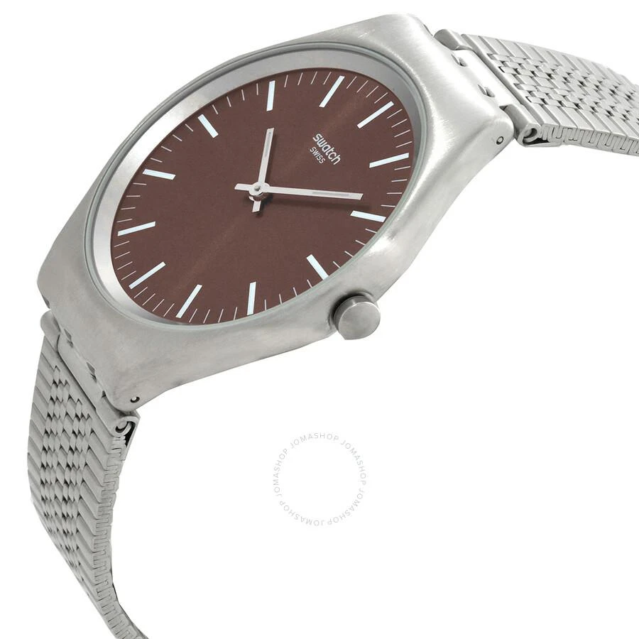 Swatch Skinboot Quartz Brown Dial Watch SYXS112GG 2
