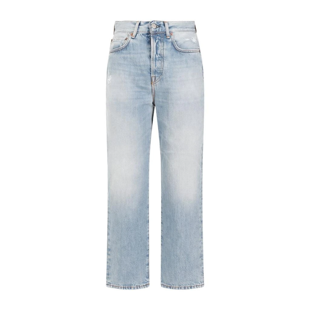Acne Studios Acne Studios High-Waisted Straight-Leg Jeans 1