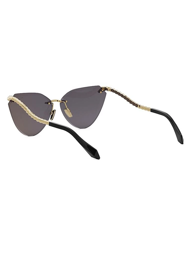 BVLGARI Serpenti 65MM Cat-Eye Sunglasses 4