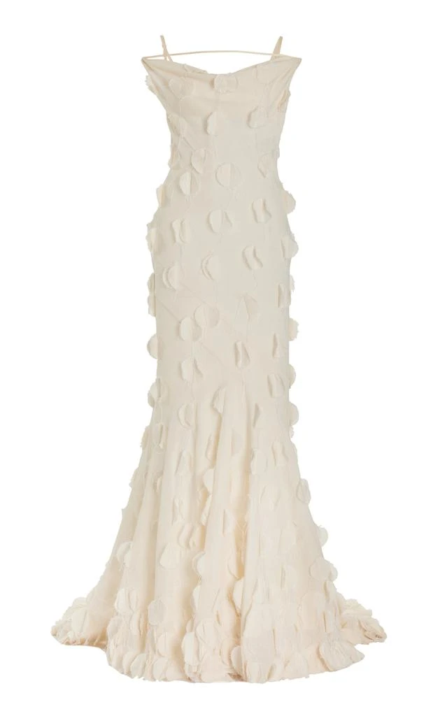 Jacquemus Jacquemus - Draggiu Cotton Dress - White - FR 38 - Moda Operandi 1