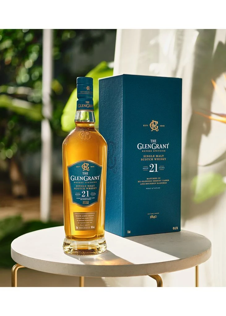 GLEN GRANT 21 Year Old Single Malt Scotch Whisky 4