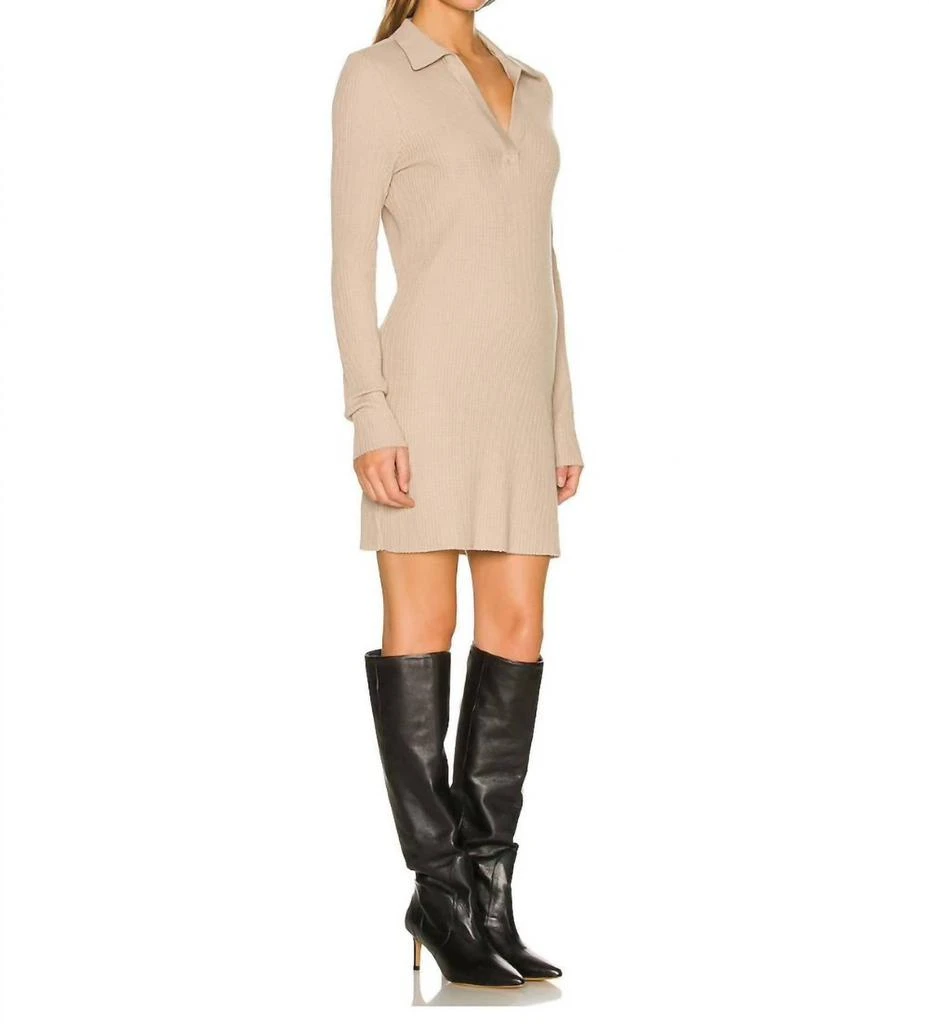 The Range The Range - Jumbo Stark Thermal Polo Mini Dress 3