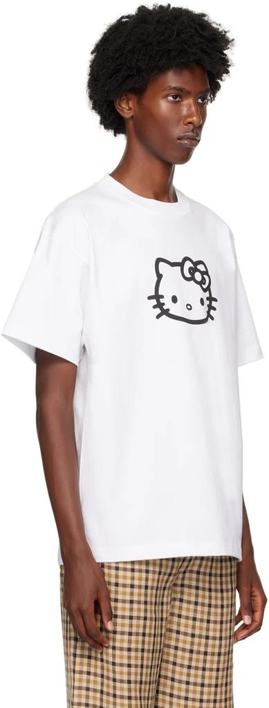 Soulland White HK Kitty Kai T-Shirt 2