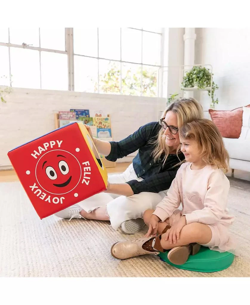 ECR4Kids SoftZone Emotion Cube with Mirror, Contemporary 9