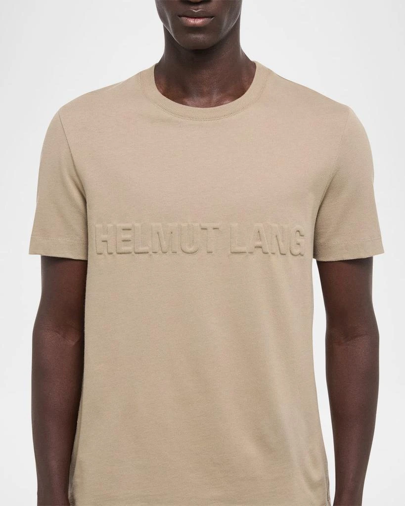 Helmut Lang Men's Embossed Cotton T-Shirt 5