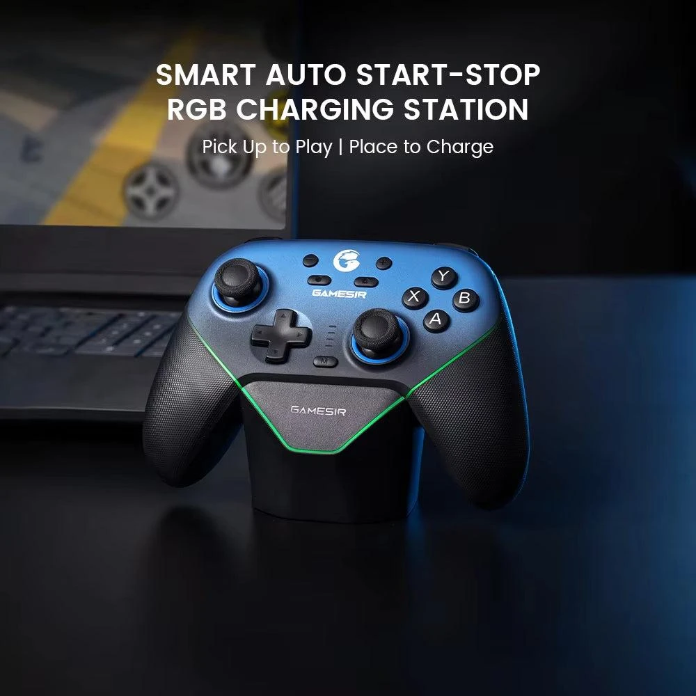 Gamesir Super Nova Wireless Pro Controller with Charging Station and Enhanced Joystick for Nintendo Switch, PC, Android, and iOS 5