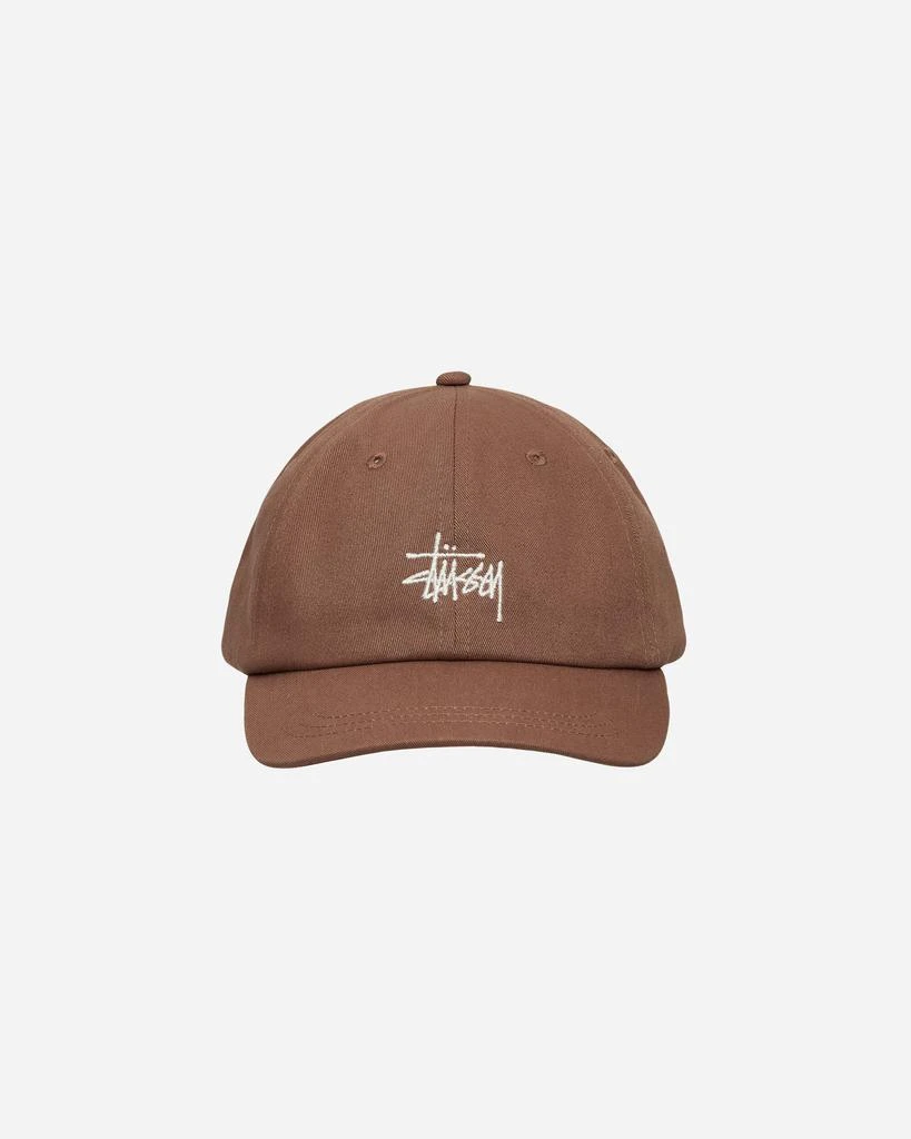 STUSSY Basic Stock Low Pro Cap Russet 2