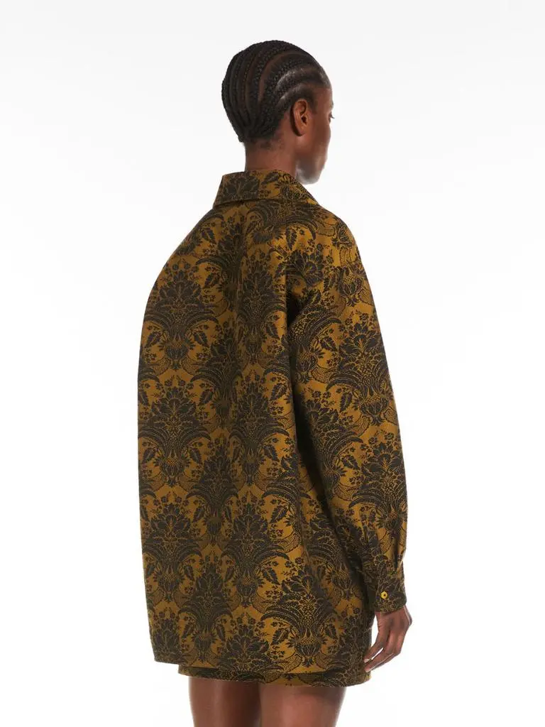 Max Mara Wool jacquard shirt 3