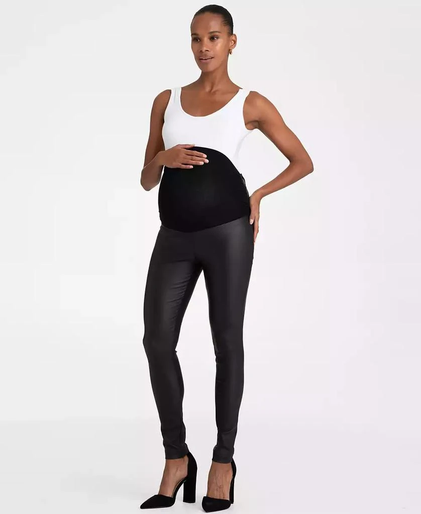 Seraphine Women's Matt Coated Maternity Leggings 1