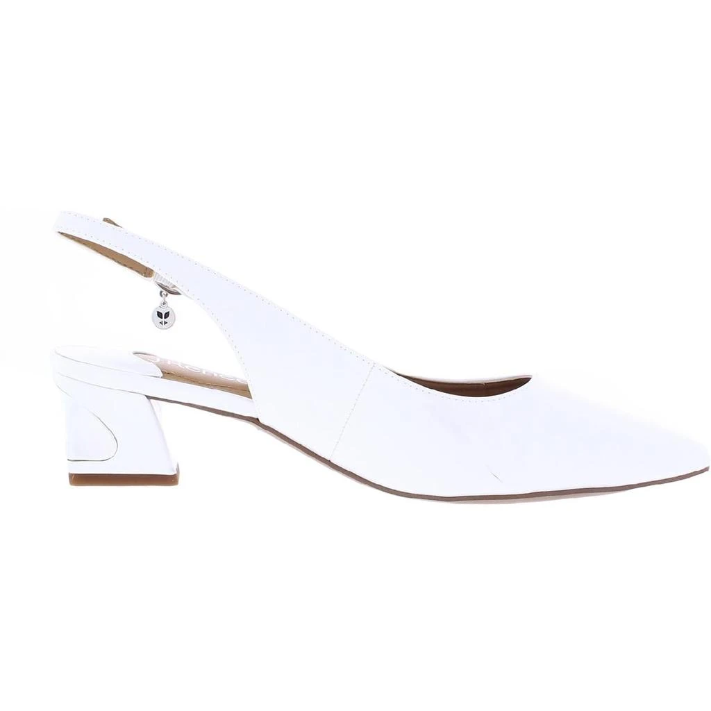J. Reneé Shayanne Womens Patent Pointed Toe Slingback Heels 3