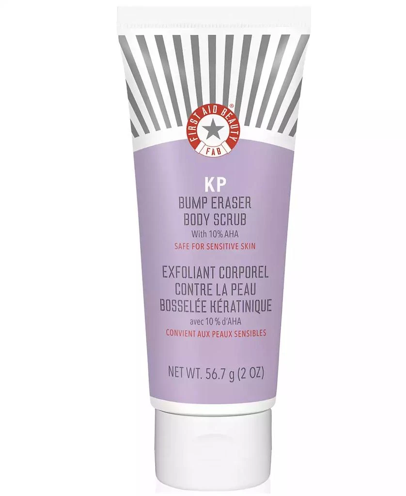 First Aid Beauty KP Bump Eraser Body Scrub with 10% AHA – Body Exfoliant for Keratosis Pilaris, 8.0 oz. 7