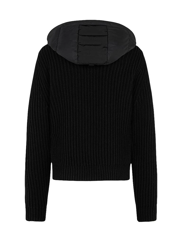 Moose Knuckles Maple Hybrid Mixed-Media Bomber Jacket 3