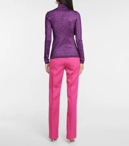 Stella McCartney Metallic turtleneck sweater 3