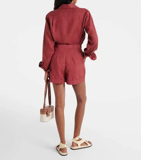 Loro Piana Linen shorts 3