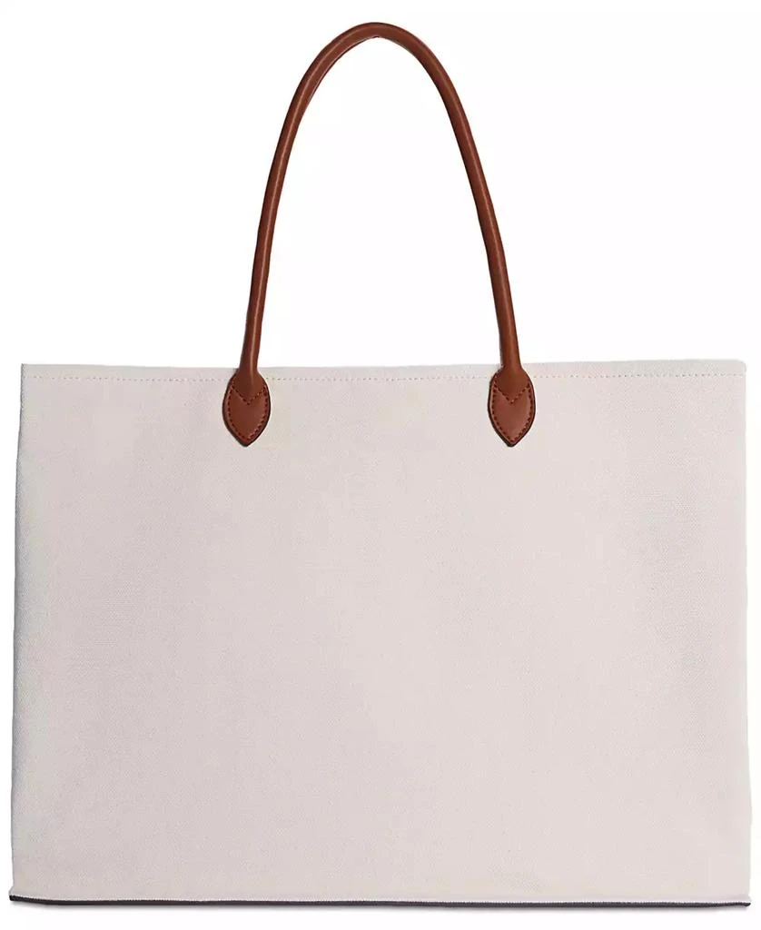 Sam Edelman Cooper Extra Large Logo Canvas Tote 5