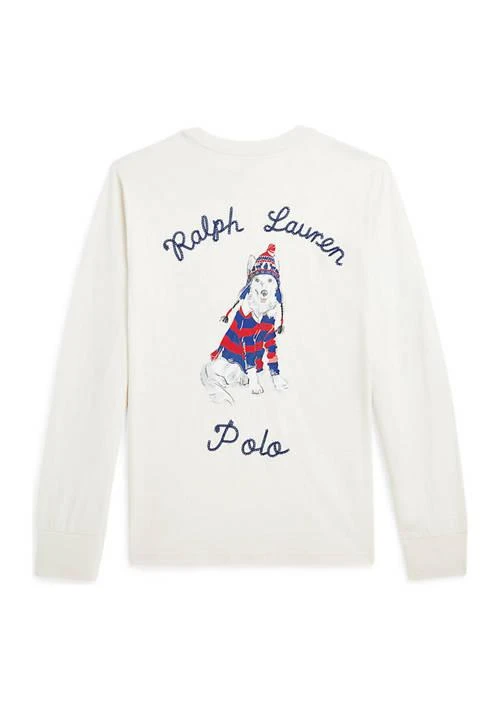 Ralph Lauren Childrenswear Lauren Childrenswear Boys 8 20 Dog Printed Cotton Long Sleeve T Shirt 2