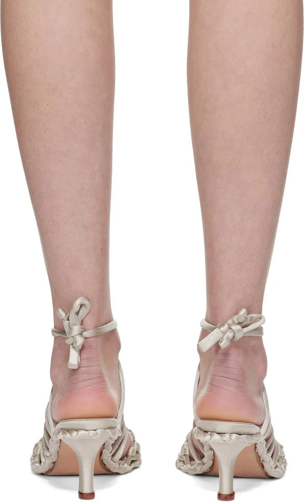 Isa Boulder Silver Cloudy Mandy Heeled Sandals 2