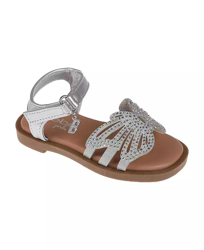 Bebe Toddler Girls Heat Seal Rhinestones Sandals 1