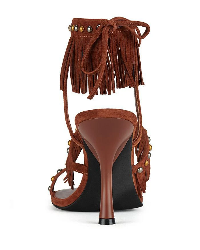 Jeffrey Campbell Women's Saige Fringe Sandals 4