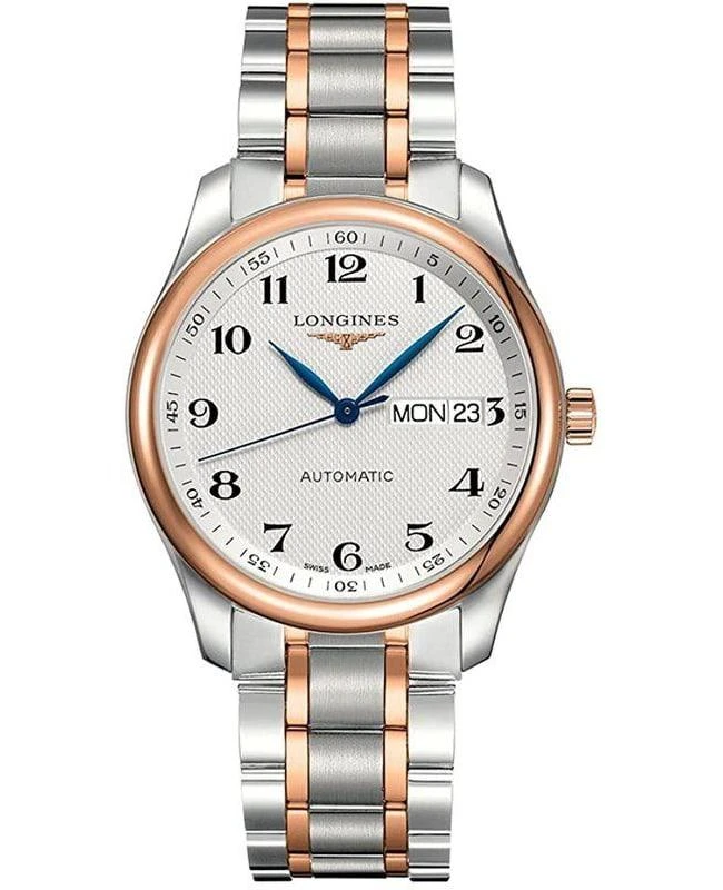 Longines Longines Master Collection Automatic 38.5mm Silver Dial Stainless Steel and Rose Gold Men's Watch L2.755.5.79.7 1