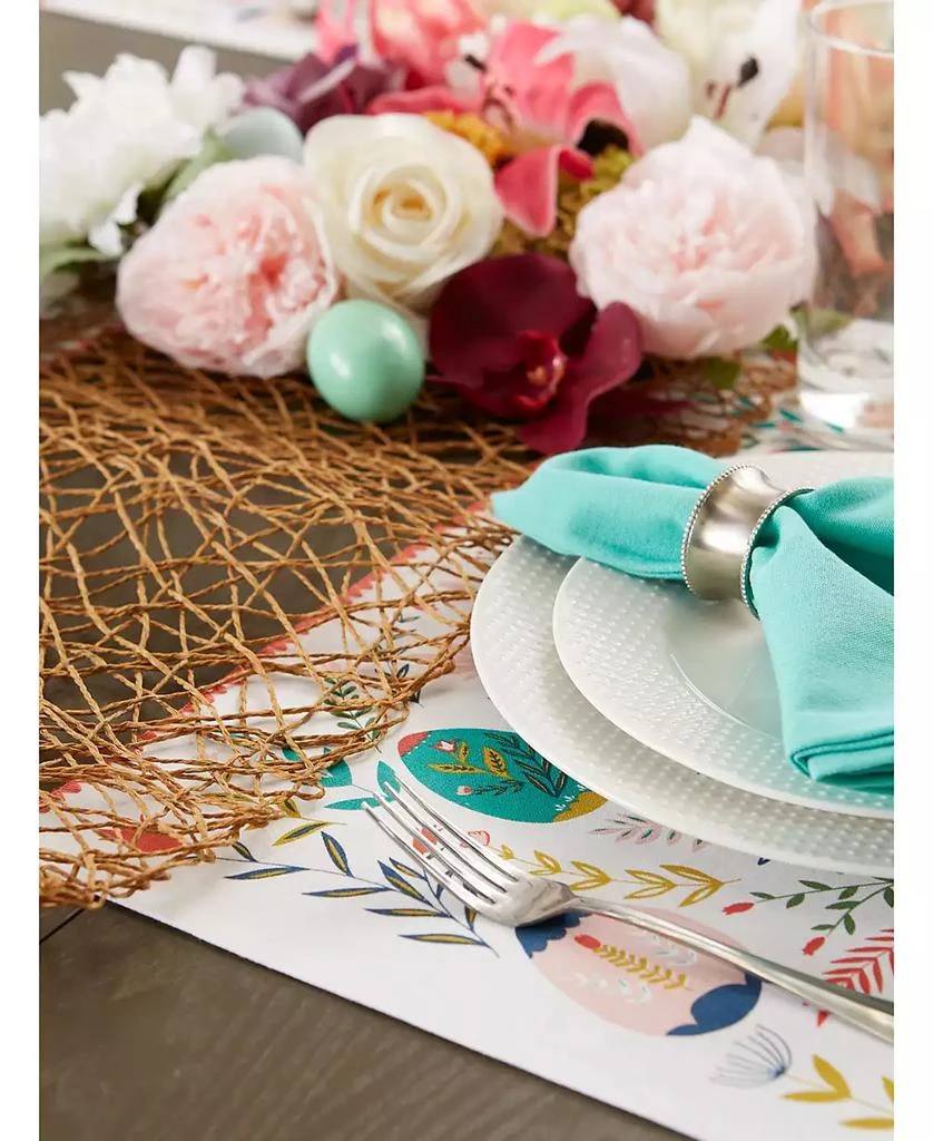 Design Imports Easter Folk Garden Placemats 13" x 19", Set of 6 4