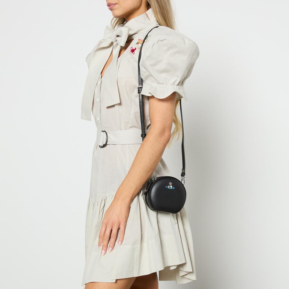 Vivienne Westwood Vivienne Westwood Mini Round Nappa Crossbody Bag