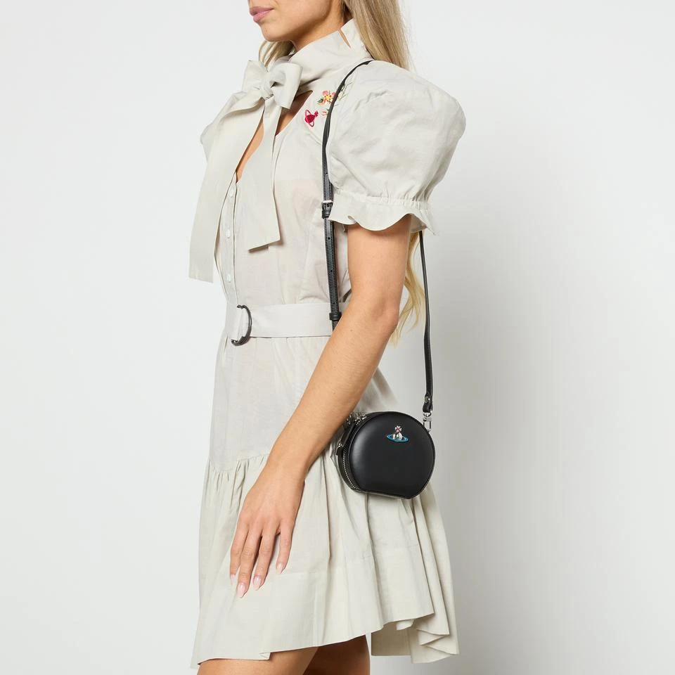 Vivienne Westwood Vivienne Westwood Mini Round Nappa Crossbody Bag 2