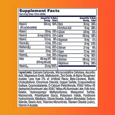 One A Day One A Day Women's 50+ Multivitamin Tablets 300 ct. 7
