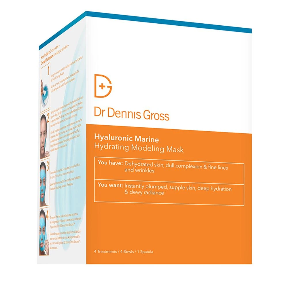 Dr. Dennis Gross Hyaluronic Marine Hydrating Model Mask 4