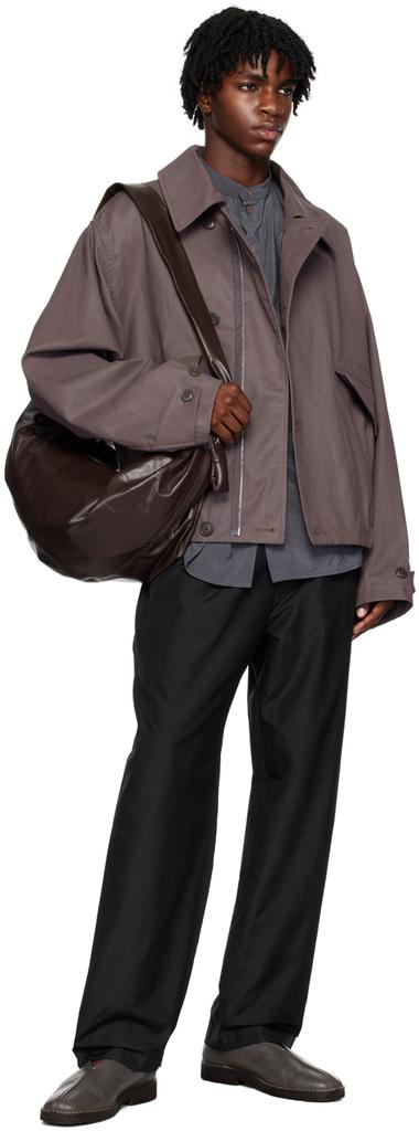 Lemaire Purple Boxy Jacket - Jackets - Free Shipping Lemaire Purple Boxy Jacket - Jackets - Free Shipping