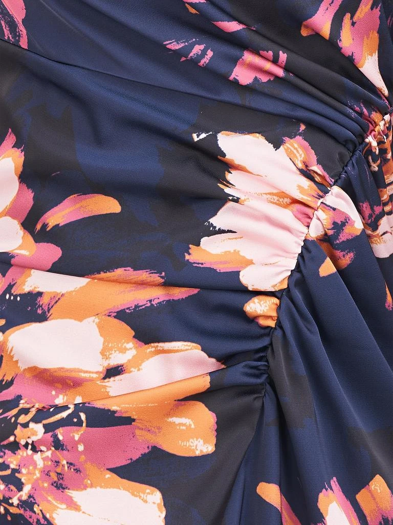 Kay Unger Wafa Floral Charmeuse Column Gown 5