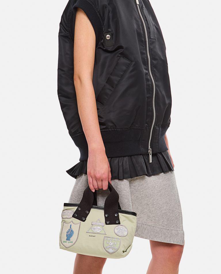 Sacai Sacai X Marc Gongales Small Patch Tote Bag