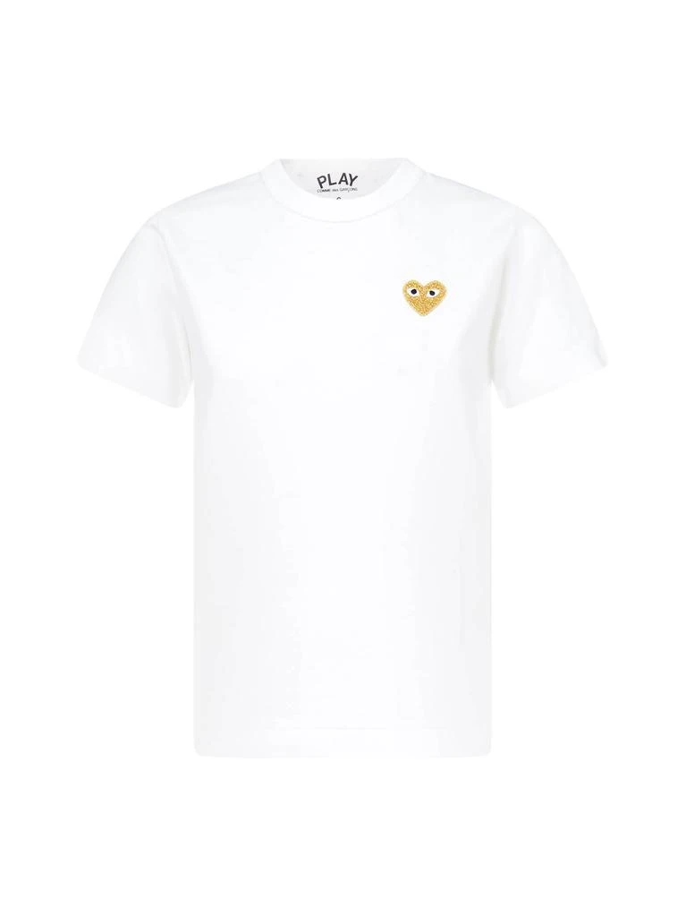 Comme des Garçons Play Comme des Garçons Play Logo Patch Short Sleeved T-Shirt 1