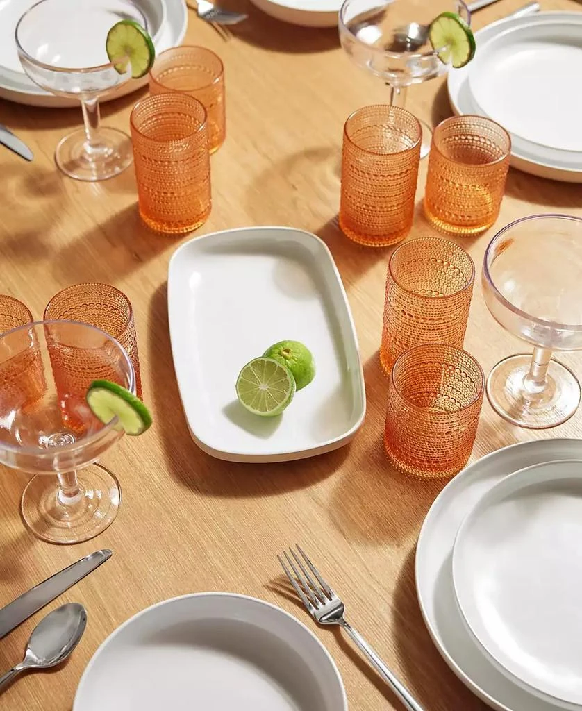 Fortessa Melamine Cooper 11" Rectangle Platter 2