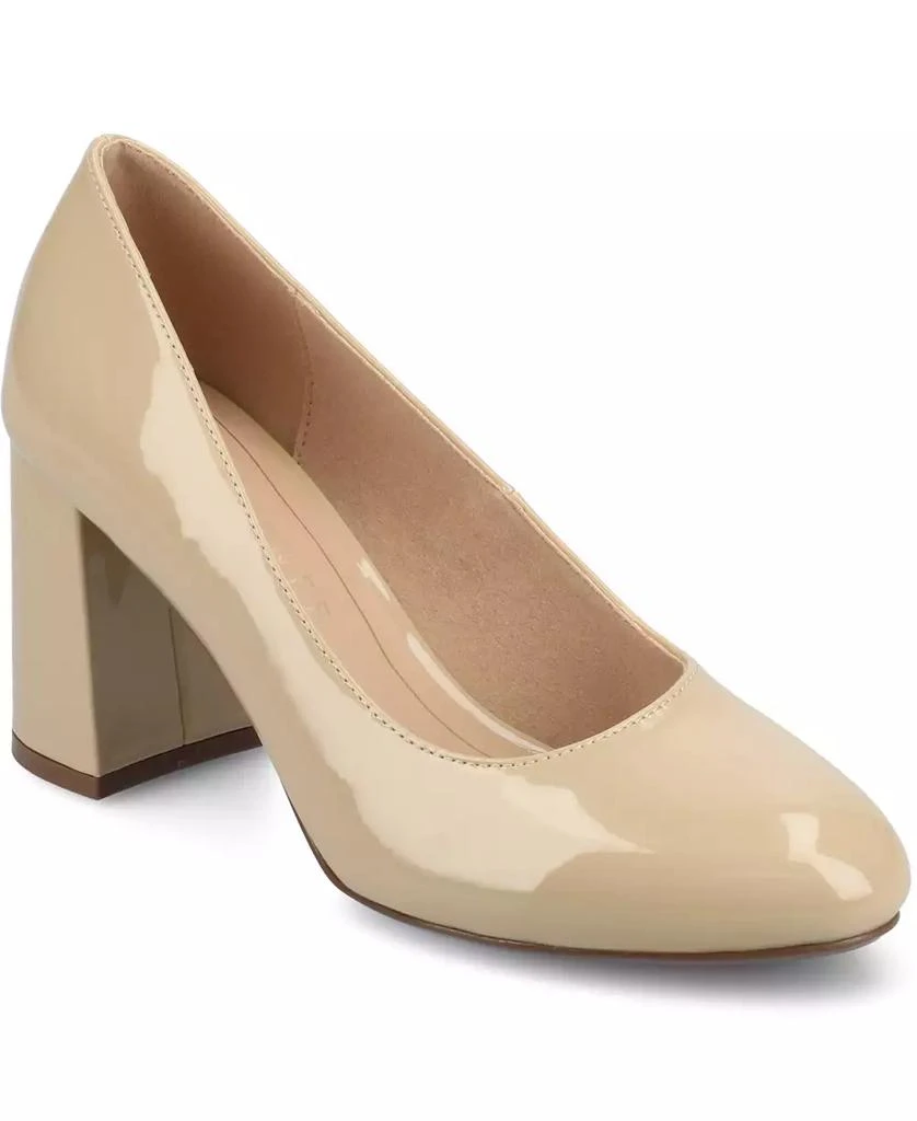 Journee Collection Women
s Seraphina Round Toe Pumps 1