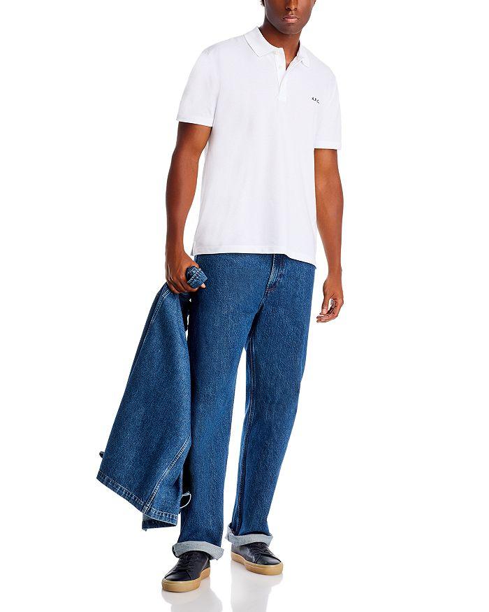 A.P.C. Standard Regular Fit Pique Polo Shirt
