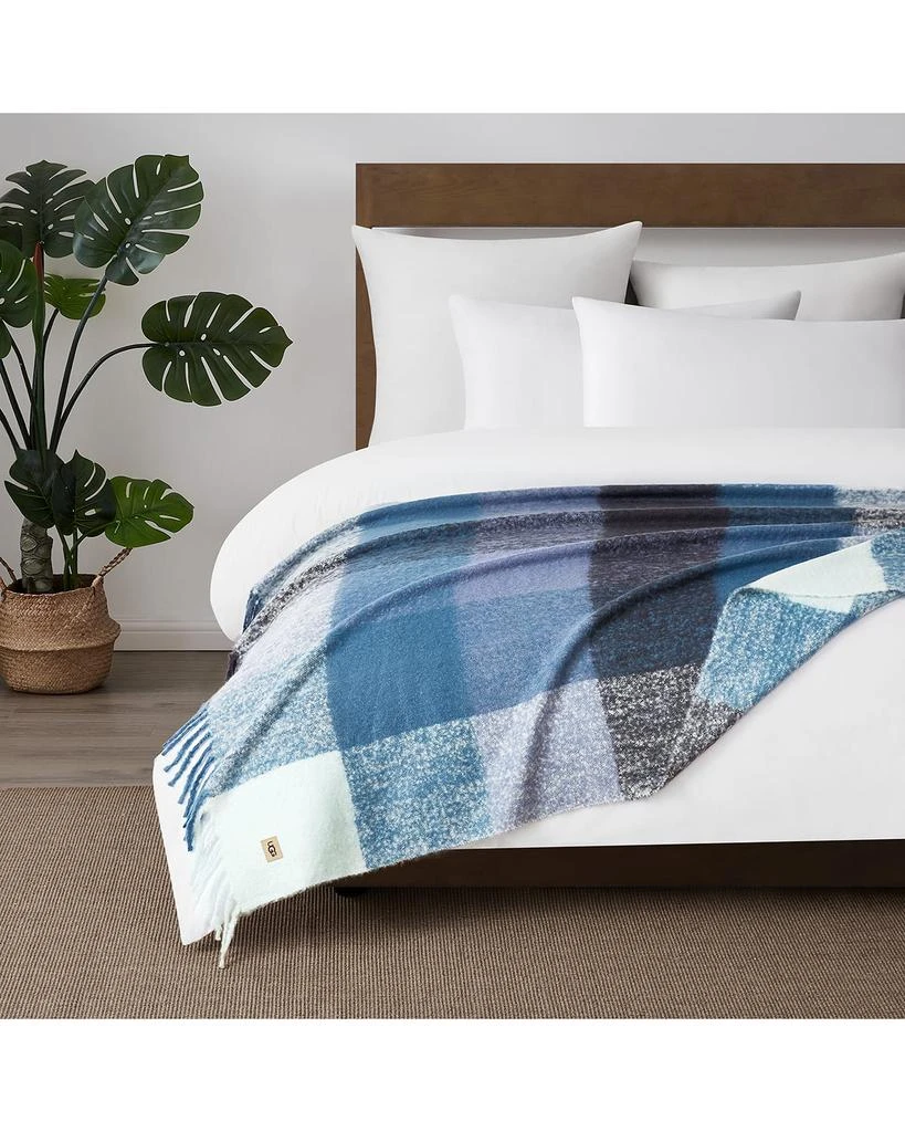 UGG Brook Plaid Throw 2