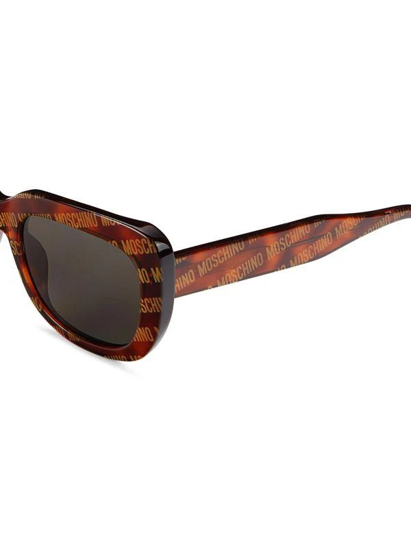 Moschino MOS132/S 53MM Rectangle Sunglasses 3