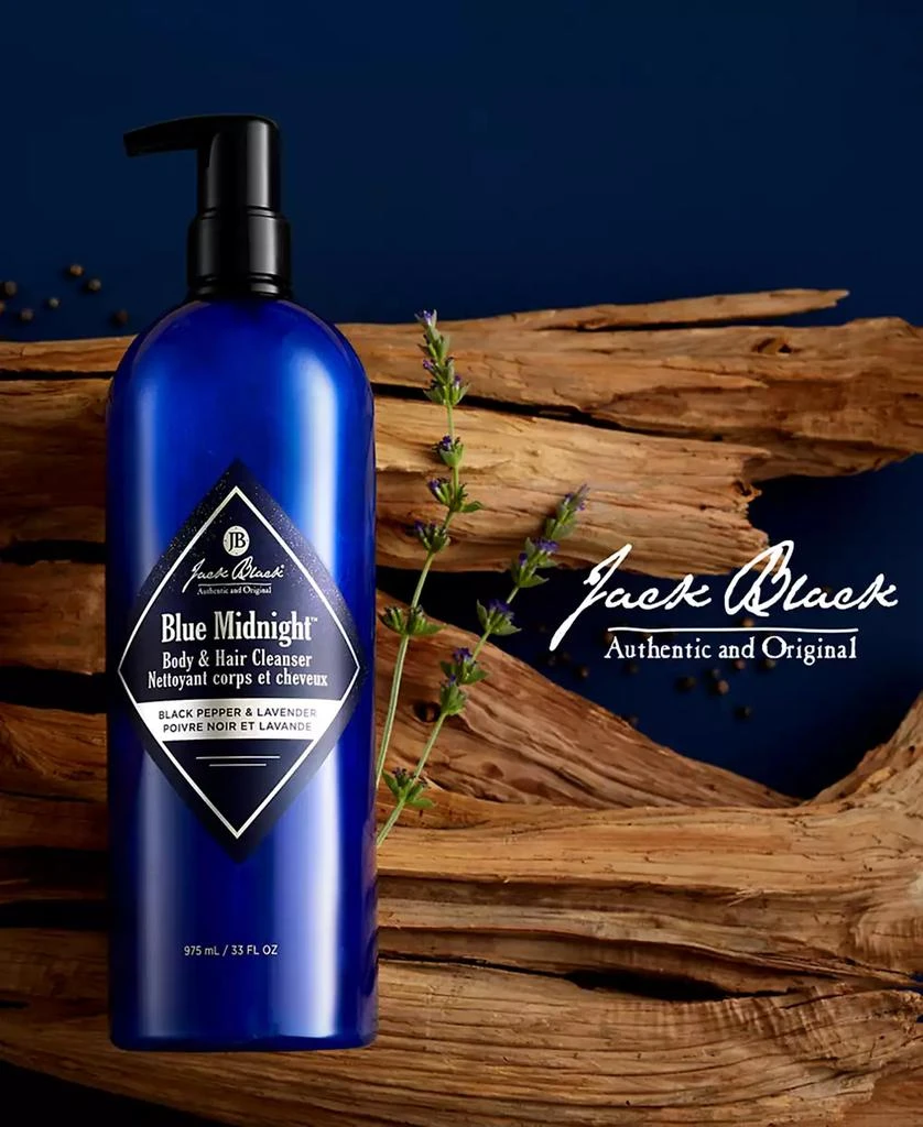 Jack Black Blue Midnight Body & Hair Cleanser, 33 oz. 4