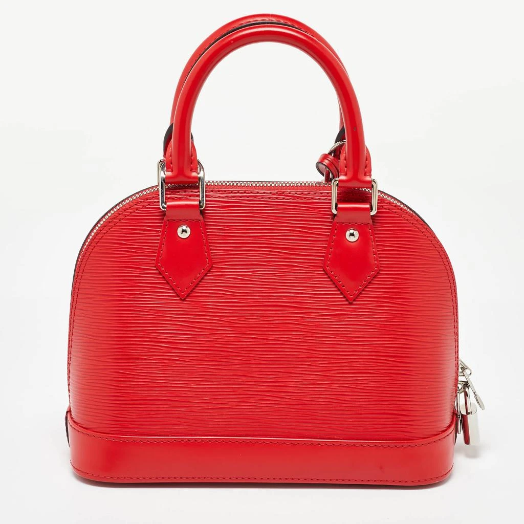 Louis Vuitton Louis Vuitton Coquelicot Epi Leather Alma BB Bag 4