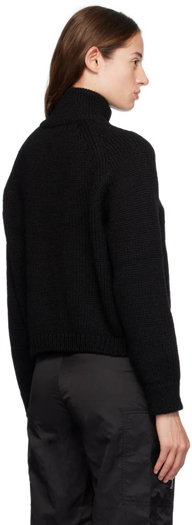 Our Legacy Black Ultra Zip Funnel Sweater 3